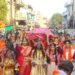 आलोट में निकली चुनरी यात्रा 4 किलोमीटर दूर दक्षिणेश्वरी कालिका माता को ओढाई चुनरी