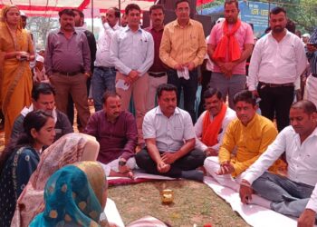 बम्हनी मडेरा में 1 करोड़ 54 लाख के विकास कार्यों का भूमिपूजन