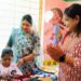 *पोषण पखवाड़े के तहत आंगनबाड़ी केंद्र में मनाया बच्चों का जन्मदिन*