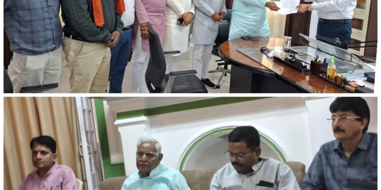 विधायक डॉ.सीतासरन शर्मा ने नर्मदापुरम में बढ़ते अपराध पर मीडिया से की वार्ता,आईजी एसपी को सौंपा ज्ञापन,अवैध शराब की वजह से दो माह में चार हत्याएं,कानून व्यवस्था ध्वस्त: विधायक डॉ. शर्मा