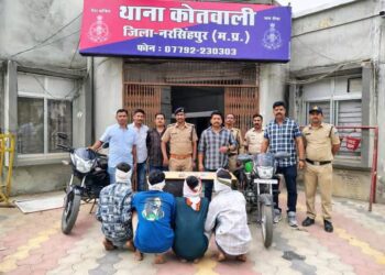 *सिंघम अवतार में कोतवाली पुलिस कोतवाली पुलिस की बड़ी कार्रवाई अपराधियों में हड़कंप का माहौल गौरव का जलवा बरकरार*