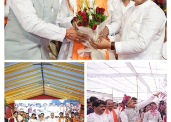 मुख्यमंत्री डॉ मोहन यादव एवं राष्ट्रीय कथा वाचक प्रदीप मिश्रा ने रामपुरा पहुंच कर वर-वधुओं को दिया आशीर्वाद..!  “विधायक घनश्याम चंद्रवंशी ने माना आभार”