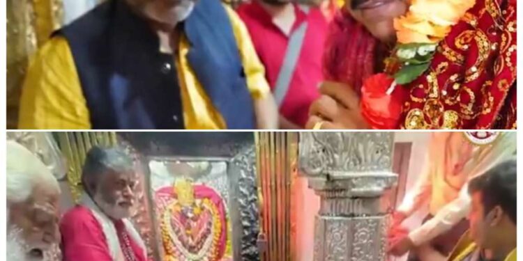 मुख्यमंत्री डॉ. मोहन यादव ने आज मैहर स्थित प्रसिद्ध शारदा शक्तिपीठ में मां शारदा की पूजा-अर्चना कर प्रदेश की समृद्धि की कामना की।