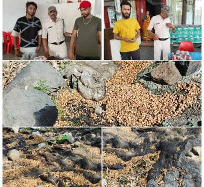 *आबकारी टीम की अवैध शराब के अड्डों एवं ढाबों पर छापेमार कार्यवाही*
