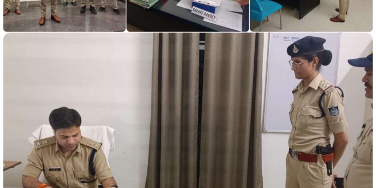 *पुलिस अधीक्षक अभिजीत रंजन द्वारा अर्द्धरात्रि में थाना रीठी का किया गया आकस्मिक निरीक्षण*