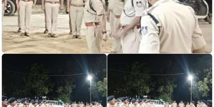 पुलिस द्वारा सरप्राइज कांबिंग गस्त का चलाया गया अभियान*