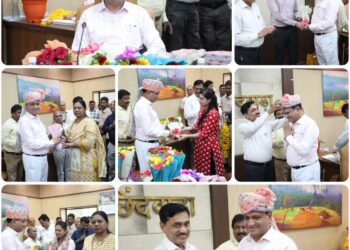 *अपर कलेक्टर श्री बोपचे को सेवानिवृत्ति पर दी गई भाव भीनी विदाई*  *श्री बोपचे का सहज, सरल, चिंतामुक्त और खुशमिजाज स्वभाव सभी के लिए अनुकरणीय है- कलेक्टर श्री सिंह*