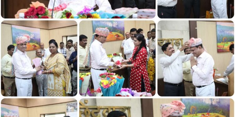 *अपर कलेक्टर श्री बोपचे को सेवानिवृत्ति पर दी गई भाव भीनी विदाई* *श्री बोपचे का सहज, सरल, चिंतामुक्त और खुशमिजाज स्वभाव सभी के लिए अनुकरणीय है- कलेक्टर श्री सिंह*