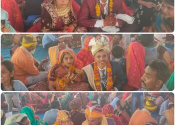 रहटगांव में 297 जोड़े का मुख्यमंत्री कन्यादान योजना सम्मेलन हुआ सम्पन्न