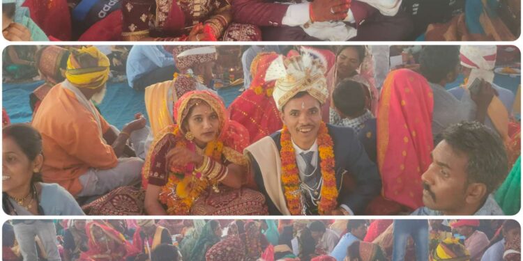 रहटगांव में 297 जोड़े का मुख्यमंत्री कन्यादान योजना सम्मेलन हुआ सम्पन्न