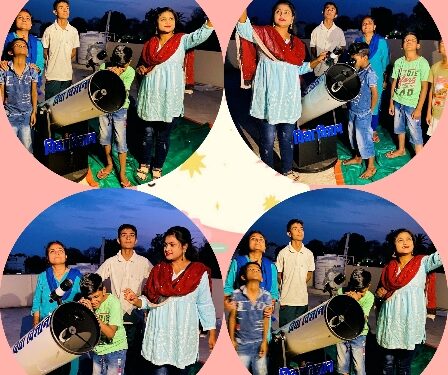 अक्षय तृतीया की शाम चांद भी अक्षय सा दिखेगा  पृथ्‍वी की चमक से चमकेगा चंद्रमा आज बुधवार 30 अप्रैल   अक्षय तृतीया पर रहेगा हंसियाकार चांद लेकिन दिखेगा पूरा सा –सारिका घारू