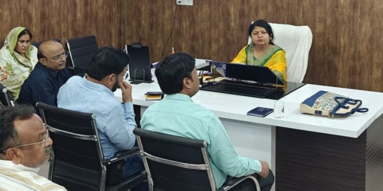 *महापौर प्रीति संजीव सूरी की अध्यक्षता में आयोजित हुई सामान्य प्रशासन विभाग की बैठक*