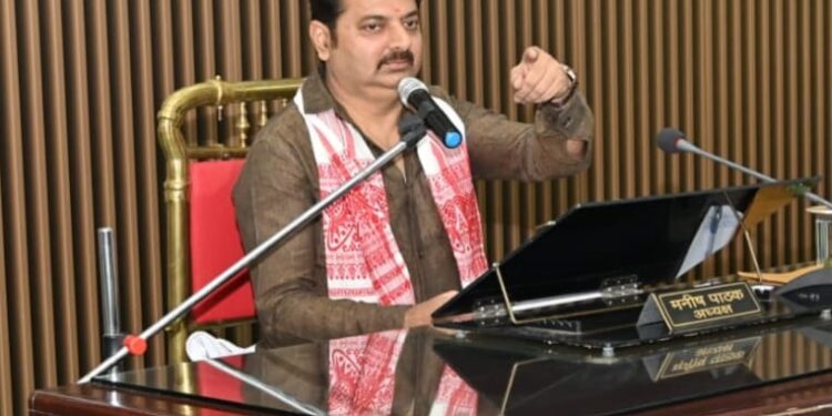 बजट आंकडों में त्रुटियां होने से सम्मिलन की कार्यवाही स्थगित,18 जून 2025 को पुनः बैठक का आयोजन-मनीष पाठक