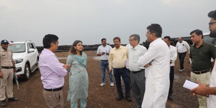 प्रबंध संचालक पुरुषोत्तम ने शाजापुर मंडी का आकस्मिक निरीक्षण किया