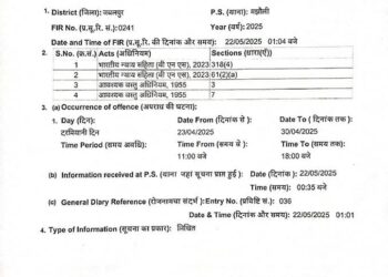 मां रेवा वेयरहाउस परिसर में गेहूं में मिट्टी मिलने में संलिप्त व्यक्तियों की विरुद्ध थाना मझौली एफआईआर दर्ज की गई।