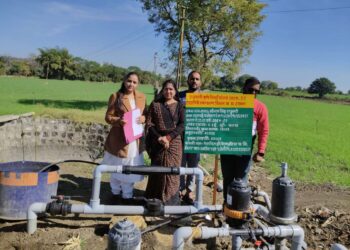 *”सफलता की कहानी”*  *स्प्रिंकलर तकनीक से खेती को मिली नई उड़ान*  *4 एकड़ में लहसुन उत्पादन से कृषक श्रीभान सिंह को हुई 8 लाख रूपए की आय*