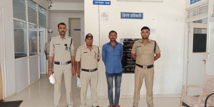 *4 वर्ष से फरार NDPS ACT के आरोपी स्थाई वारंटी को बरही पुलिस ने जिला शहडोल थाना पपोद से किया गिरफ्तार