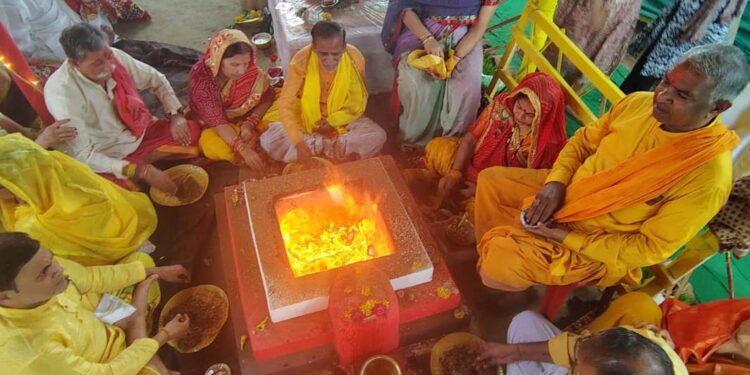धर्म का श्रेष्ठता पूर्वक पालन करना ही धार्मिकता है:यज्ञाचार्य पंडित अजय दुबे जी