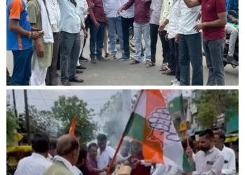 कालापीपल में कांग्रेसजनों द्वारा*मंत्री विजय शाह*का पुतला दहन कर उनके इस्तीफे की मांग की गई.         “तत्काल मंत्री पद से बर्खास्त करना चाहिए”