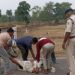 अज्ञात वाहन न मोटरसाइकिल चालक को मारी टक्कर घटनास्थल पर ही मौत,,,