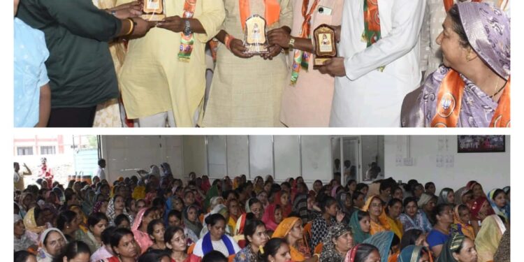 राष्ट्रसेविका अहिल्याबाई होल्कर की 300 वीं जयंती पर महिला सम्मान समारोह का भव्य आयोजन…!