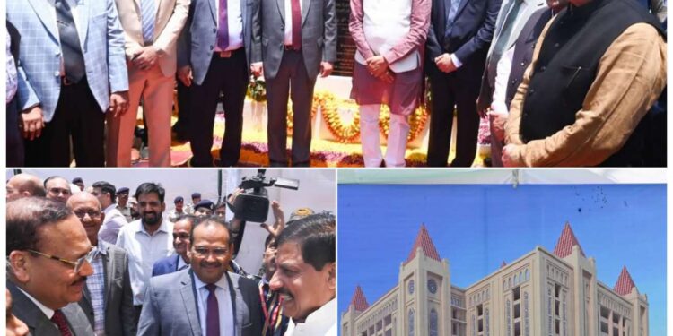 मुख्‍यमंत्री डॉ. मोहन यादव ने किया लॉयर्स चेम्‍बर एवं मल्‍टीलेवल पार्किंग का शिलान्‍यास