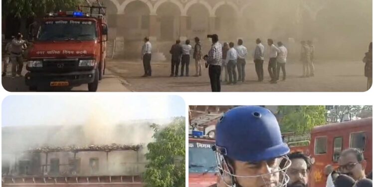 *कटनी में माकड्रिल – साधूराम स्कूल में आग लगने के बाद सफलता से हुआ बचाव कार्य* *पुरानी कचहरी और नालंदा विद्यालय में भी मॉकड्रिल से दिया गया राहत और बचाव का संदेश*