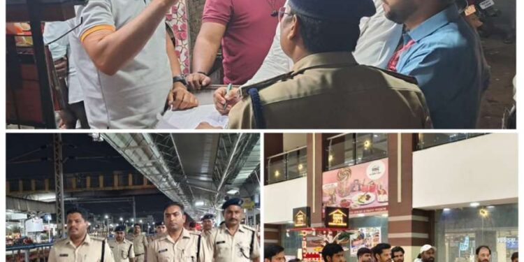 कोतवाली पुलिस द्वारा संवेदनशील एवं भीड़भाड़ वाले क्षेत्रों में चलाया गया विशेष चेकिंग अभियान*