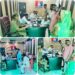 थाना समाधान दिवस में पहुंचे बड़ा शिकायत है तीन का मौके पर हुआ निस्तारण एसडीएम तिर्वा नायब तहसीलदार और थाना अध्यक्ष रही मौजूद