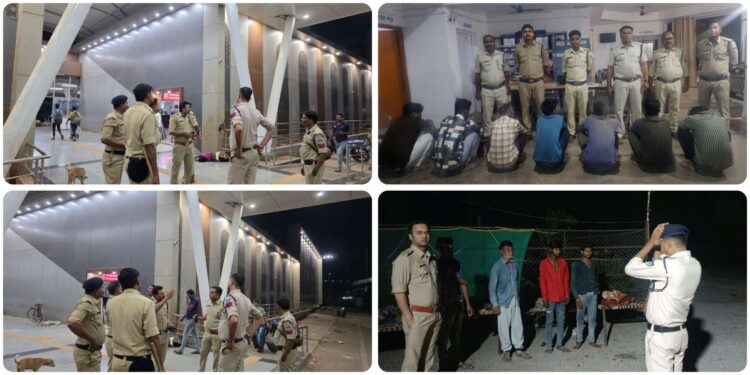 ⏺️ *पुलिस अधीक्षक अभिजीत रंजन (भा.पु.से.) के नेतृत्व में कटनी पुलिस द्वारा वर्तमान परिस्थितियों को दृष्टिगत रखते हुए की गई सक्रिय कम्बिंग गस्त*