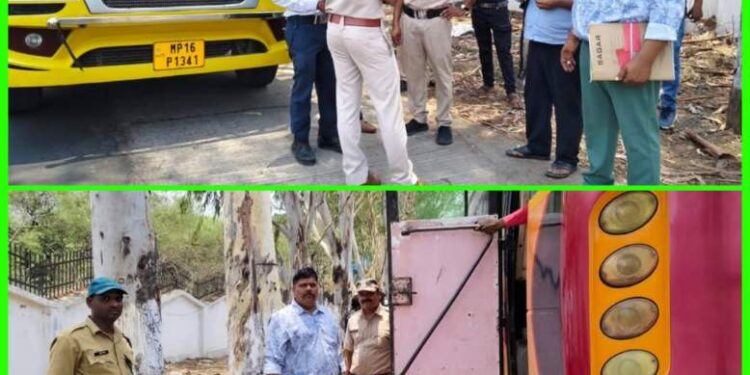 यात्री बसों में आपातकालीन द्वार के सामने लगी सीटें हटवाकर जप्त की- आरटीओ