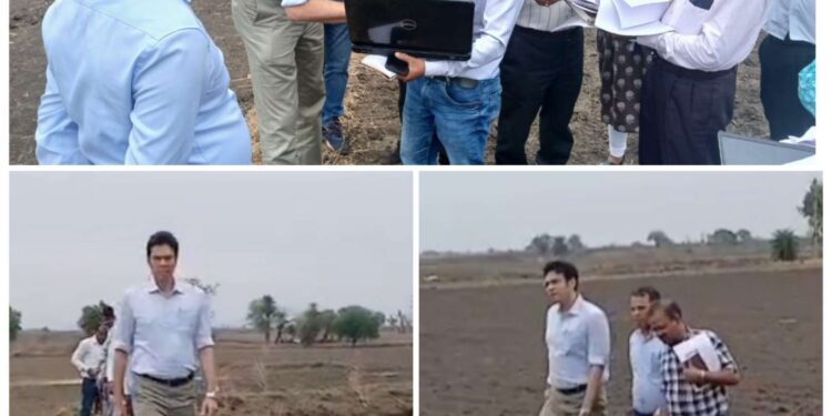 गुणवत्ता के साथ समयावधि में पूर्ण कराए कार्य* *मनरेगा आयुक्त अवि प्रसाद ने विदिशा जिले की ग्राम पंचायत धामनोदा और सलैया का किया निरीक्षण*