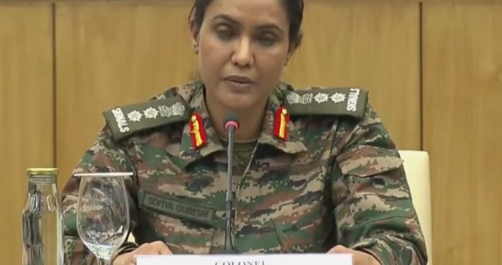 OperationSindhoor पर विदेश मंत्रालय-रक्षा मंत्रालय की संयुक्त ब्रीफिंग में कर्नल सोफिया कुरैशी ने कहा