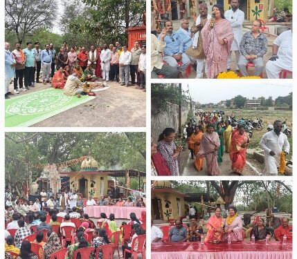 *जगमोहन दास वार्ड को मिली करीब 20 लाख की सीसी. सड़क की सौगात*  *महापौर नें जनप्रतिनिधियों एवं स्थानीय नगारिकों की मौजूदगी में किया सड़क निर्माण कार्य का भूमिपूजन*