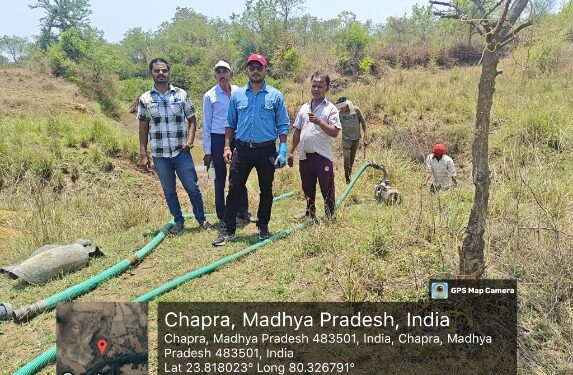 कटनी नदी में मोटर पम्प लगाने वालों के विरुद्ध नगर निगम द्वारा की जा रही निरंतर कार्यवाही     तीन मोटर पंप किए जब्त
