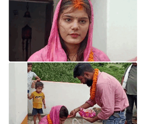 चाची ने की भतीजे से लव मैरिज, चुपचाप सामने खड़ा रहा पति !!