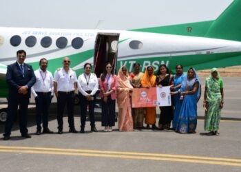 *प्रधानमंत्री ने किया सतना एयरपोर्ट का लोकार्पण, ‘पीएम श्री पर्यटन वायु सेवा’ से विंध्य क्षेत्र में पर्यटन को मिलेगी नई उड़ान*  *धार्मिक, सांस्कृतिक और प्राकृतिक पर्यटन का होगा विस्तार, अर्थव्यवस्था को मिलेगी गति*