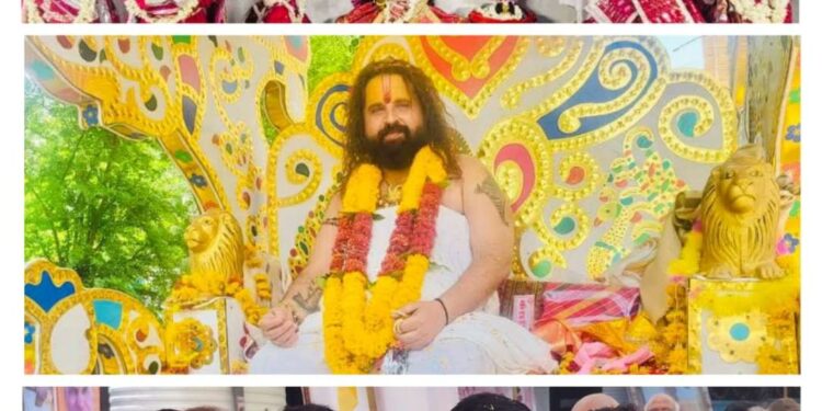 अनुष्ठान 30 मई से लेकर 5 जून तक सम्पन्न कराया गया, धार्मिक भक्ति का अद्भुत संगम व संतों का भव्य चल समारोह..!  नगर कालापीपल में भगवान श्रीराम दरबार व राधा कृष्ण की हुई प्राण-प्रतिष्ठा सम्पन्न,जय श्रीराम