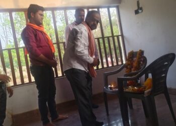 सिलौंडी के में बिरसा मुंडा बलिदान दिवस मनाया और मंडल कार्यशाला संपन्न