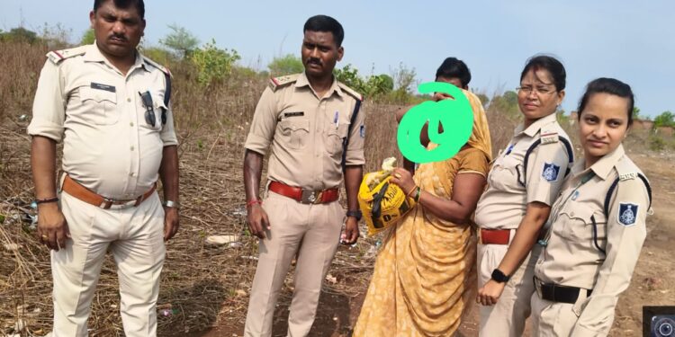 चाँदमारी के पास से गांजा तस्कर गिरफ्तार माधवनगर पुलिस की कार्यवाही ।