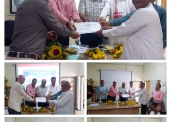 जल गंगा संवर्धन अभियान 2025 का समापन कार्यक्रम सम्पन्न…।  उत्कृष्ट कार्य करने पर ग्राम पंचायत छापरी, मनसाया,पाडलिया पंचायत को दिया”प्रशस्ति पत्र’