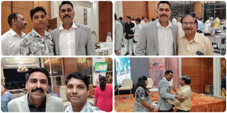 *कोतवाली थाना प्रभारी का हुआ स्थानांतरण विदाई समारोह में छिंदवाड़ा वासियों ने दी बिदाई*