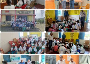 डेयरी एवं केंचुआ खाद निर्माण प्रशिक्षण की परीक्षा संपन्न।