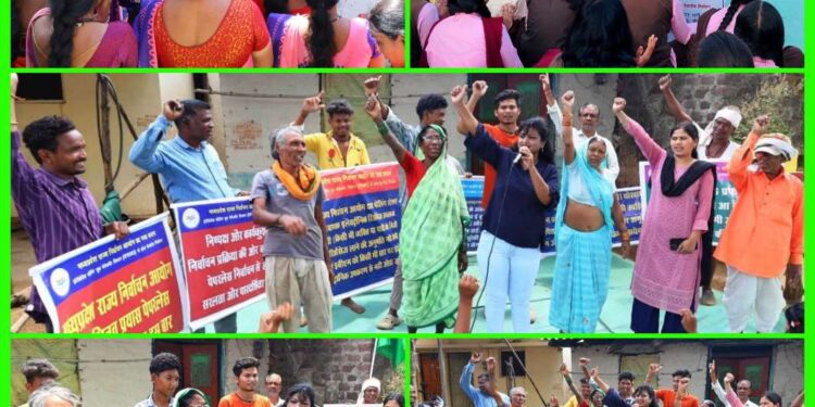 पेपरलेस बूथ की नवीन प्रणाली से परिचित कराये जाने की आवश्क्ता – के जी तिवारी आयुक्त् के जी तिवारी को सौंपी पेपरलेस इलेक्शन जागरूकता की प्रथम रिपोर्ट सारिका ने इलेक्शन आईकॉन सारिका घारू ने कमिश्नर के जी तिवारी को सौंपी पेपरलेस बूथ जागरूकता रिपोर्ट