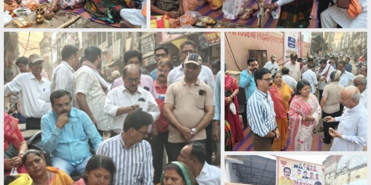 *नगर विकास की श्रृंखला में महत्वपूर्ण मुख्य जुलूस मार्ग नागरिकों के सुगम आवागमन हेतु प्रशस्त*  *27.35 लाख रुपए की लागत से आजाद चौक से झंडा बाजार खेर माई मंदिर तक मार्ग का होगा डामरीकरण*  *महापौर,नगर निगम अध्यक्ष एवं जिला अध्यक्ष की मौजूदगी में डामरीकरण कार्य का भूमि-पूजन संपन्न*