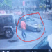 CCTV तेज रफ्तार कार ने 3 दोस्तों को कुचला, न्यू मार्केट में सड़क किनारे नाश्ता करते समय चढ़ाई गाड़ी, एक की हालत गंभीर, तीनों नर्मदा ट्रामा सेंटर में भर्ती
