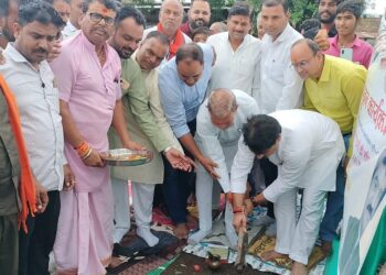 विधायक घनश्याम चंद्रवंशी ने कालापीपल से मेहरखेडी सड़क का किया भूमि पूजन…!