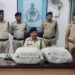 शिवपुर पुलिस ने दो गांजा तस्करो को घेराबंदी कर 10 किलो गांजा सहित पकड़ी बाइक,मामला दर्ज….