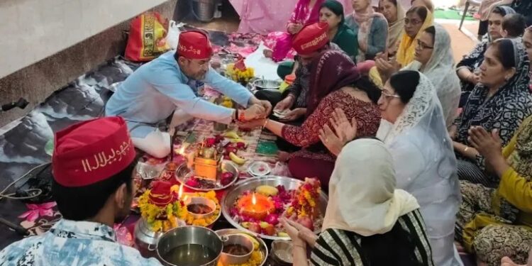 *40 दिवसीय झूलेलाल चालीहां महोत्सव का शुभारंभ*  *मंदिर में विभिन्न धार्मिक कार्यक्रमों का आयोजन शुरू*