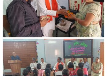 पीपल्या नगर शासकीय हाई स्कूल में गुरु पूर्णिमा उत्सव मनाया गया..!